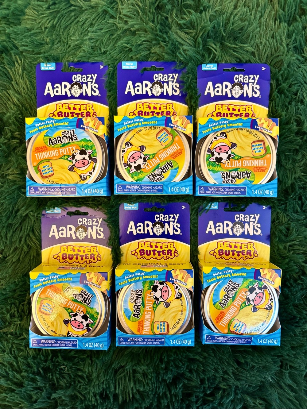 6 Crazy Aaron’s Better Butter 3.5 Thinking Putty Tin